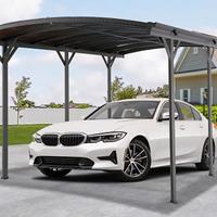 Tettoia Auto in Alluminio 5x3 metri ad Arco NUOVI 