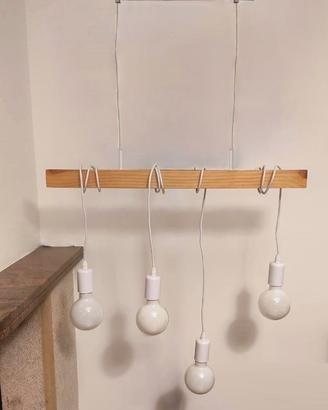Lampadario a sospensione Eglo Townshend 4 luci 60W