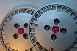 N. 2 Borchie ruote per A112 Abarth