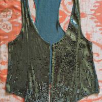 Gilet paiettato Benetton