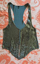 Gilet paiettato Benetton