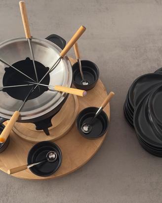 Set completo Bourguignonne/Fonduta per 6 persone