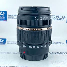 Obiettivo TAMRON AF 18-200 f3.5-6.3 attacco Sony A