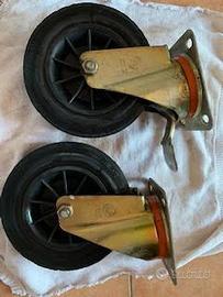 Ruote per fare carrelli