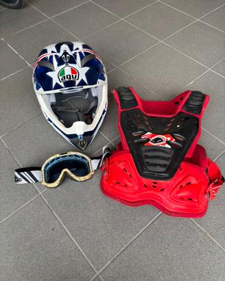 Casco cross