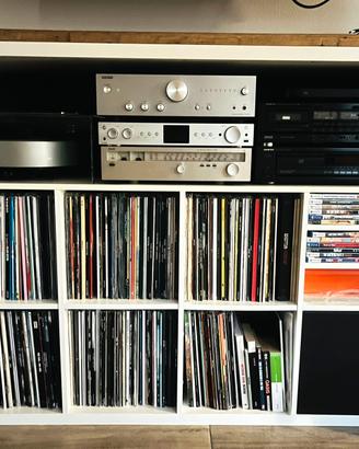 Ampli, sinto, streamer, cd, piastra