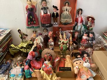 Bambole souvenir vintage  lotto anni '70/80