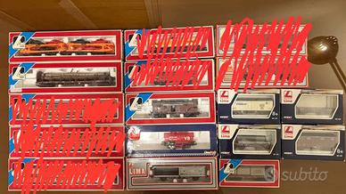 Lotto treni Lima Italy (vintage) - Lima Hobby line