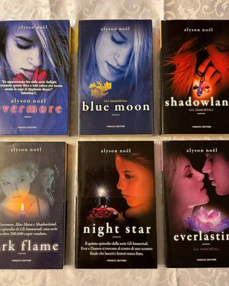 Saga “Gli Immortali” Alyson Noël completa 6 libri