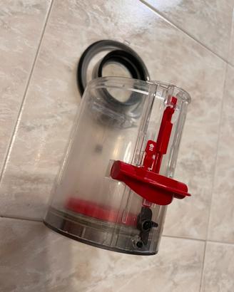 Contenitore Dyson V10 piccolo difettoso