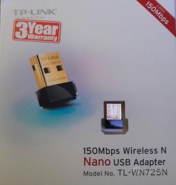 Adattatore USB Wi-FI 2,4GHz