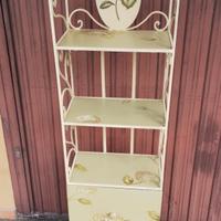 Mobiletto vintage dipinto a mano 