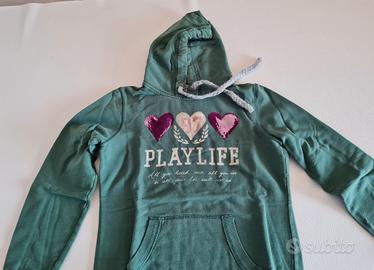 Felpa felpata con cappuccio Playlife taglia M