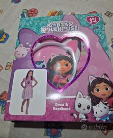 GABBY"S DOOHOUSE set vestito+cerchietto taglia 3/4