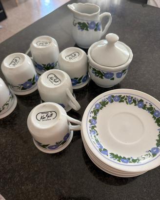 Set Caffè in Porcellana "Ken Scott"