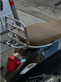 Portapacchi Posteriore Cromato Vespa Primavera / S