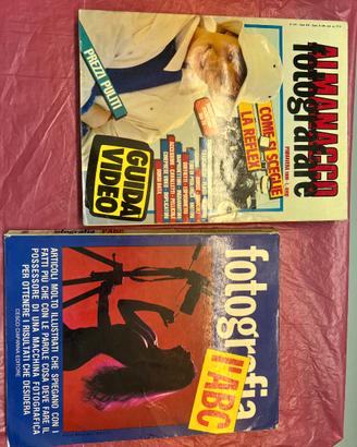 3 riviste/libri vintage Fotografia e Videoca