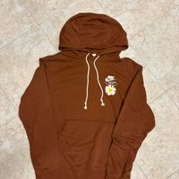 Felpa nike Fiori marrone taglia S