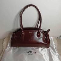 Sac Coach glossy cherry choco