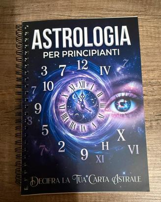 Guida all’astrologia - libro carta natale matrice