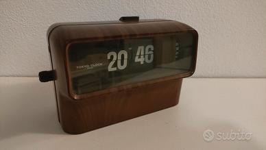 FLIP CLOCK TOKYO A BATTERIA, RARO