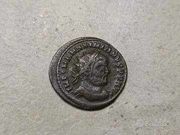 Moneta Follis Concordia Militvm Massimiano 286-305