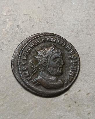 Moneta Follis Concordia Militvm Massimiano 286-305