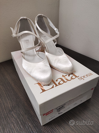 Scarpe on sale sposa raso