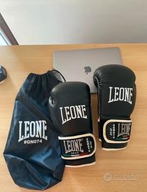 Guantoni da Boxe Pugilato Leone 10 oz gn074