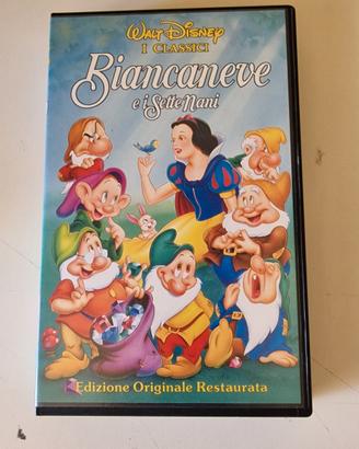 Vhs Walt Disney Biancaneve e i 7 nani