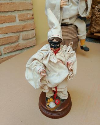 statua Pulcinella.