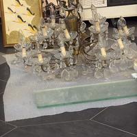 Lamoadario gocce cristallo anni 60