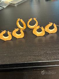 Orecchini in cocco di piassava