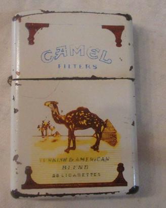 Accendino Camel Filters Vintage Stile Zippo