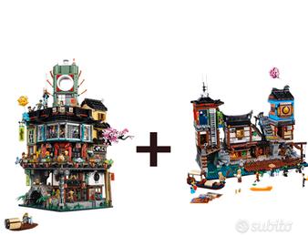 Lego Ninjago City 70620 + Ninjago City Doks 70657