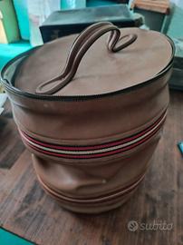 cappelliera in pelle 