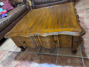 Tavolini da salotto in legno stile classico