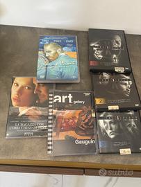 Dvd saga Xfiles e dvd pittori n custodia originale