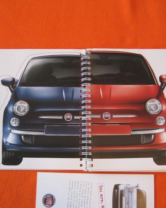 Deplian (brochure) FIAT 500 del 2007
