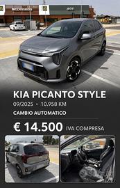 Kia Picanto 1.0 Style,09/25 pari al nuovo
