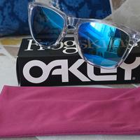 Oakley Frogskins Crystal Prizm Sapphire New