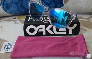 Oakley Frogskins Crystal Prizm Sapphire New