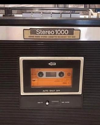 Radio mangianastri vintage 