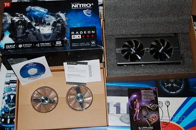 GPU scheda video rx580 8gb sapphire nitro