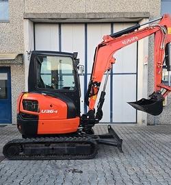 Miniescavatore Kubota U36-4