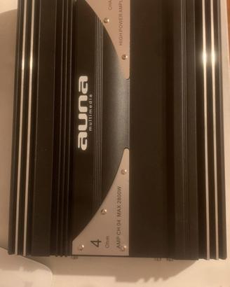 Amplificatore Stereo Auna 2800 Watt