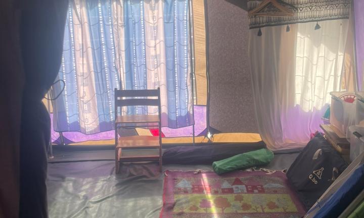 Carrello tenda vintage