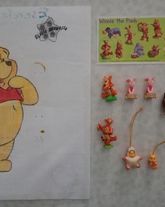 Nove Articoli di "Winnie the Pooh" Disney 