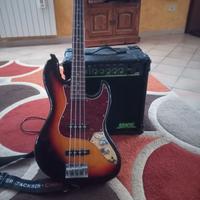 Basso elettrico  più amplificatore