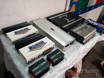 Stock di Amplificatori, Woofer, Casse x Car Audio